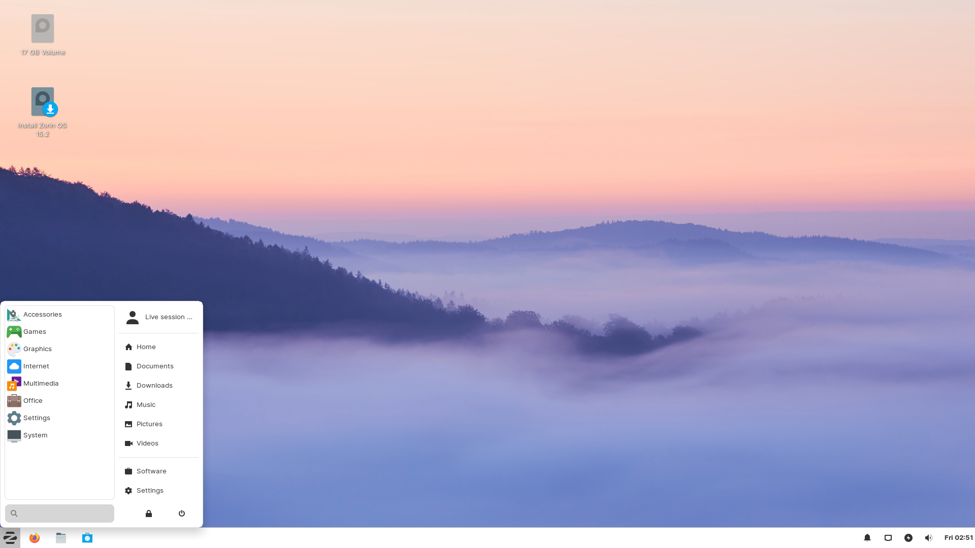 Zorin desktop screenshot: 15.2