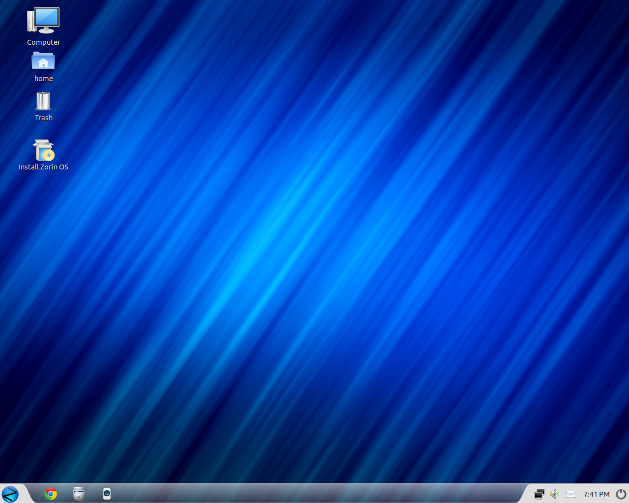 Zorin desktop screenshot: 6.4